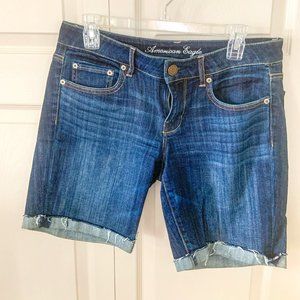 AE Distressed Jean Shorts